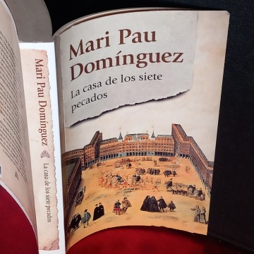 LA CASA DE LOS SIETE PECADOS, MARI PAU DOMÍNGUEZ.