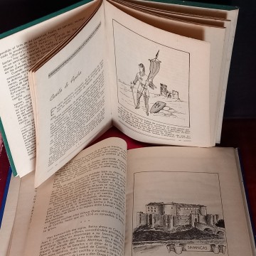 CASTILLOS DE ESPAÑA HISTORIAS Y LEYENDAS II Y III, JUAN PIEDRAHITA.