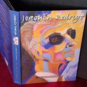 JOAQUÍN RODRIGO LA OBRA DE UN GENIO, TRIPLE CD.