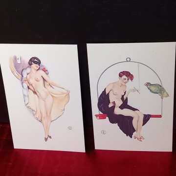 LOTE 2100 POSTALES ESTÉTICA VINTAGE