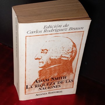 LA RIQUEZA DE LAS NACIONES, ADAM SMITH.