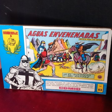 CÓMIC EL GUERRERO DEL ANTIFAZ 83, HOMENAJE A M. GAGO.