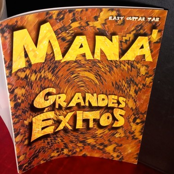 MANÁ GRANDES ÉXITOS PARTITURA PARA GUITARRA.