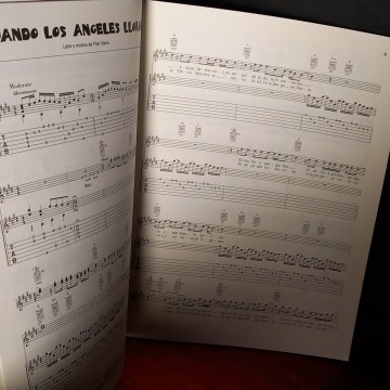 MANÁ GRANDES ÉXITOS PARTITURA PARA GUITARRA.