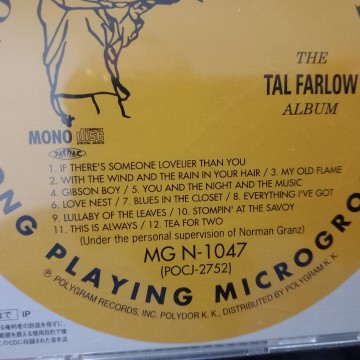 THE TAL FARLOW ALBUM CD.