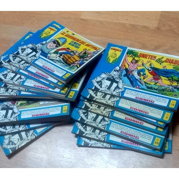 LOTE 24 CÓMICS EL GUERRERO DEL ANTIFAZ HOMENAJE A M. GAGO.
