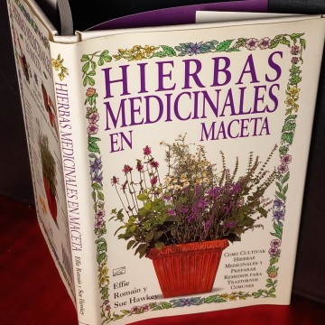 HIERBAS MEDICINALES EN MACETA, EFFIE ROMAIN.