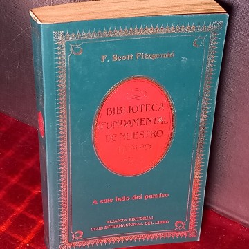A ESTE LADO DEL PARAÍSO, F. SCOTT FITZGERALD.