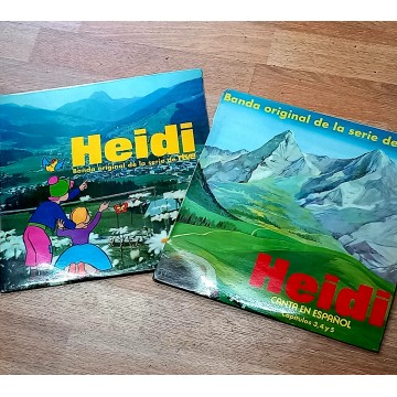 HEIDI BANDA SONORA ORIGINAL 2 VINILOS LP