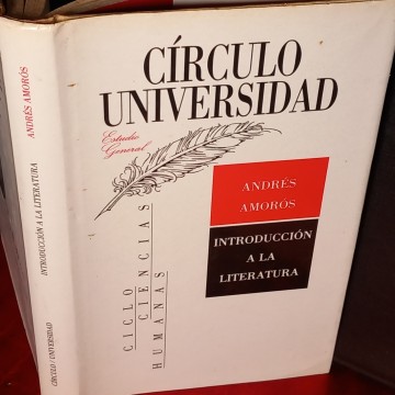 INTRODUCCIÓN A LA LITERATURA, ANDRÉS AMORÓS