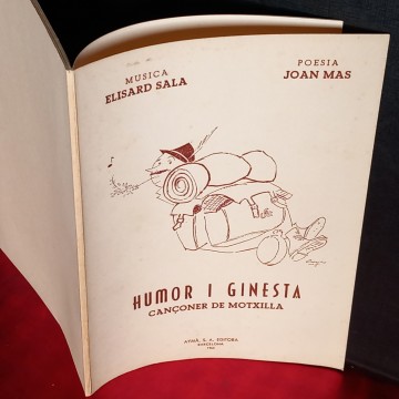HUMOR I GINESTA, CANÇONER DE MOTXILLA, ELISARD SALA I JOAN MAS.