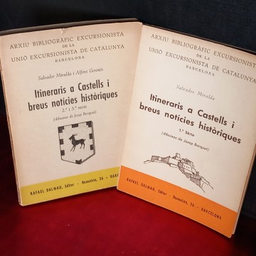 ITINERARIS A CASTELLS I BREUS NOTÍCIES HISTÒRIQUES, SALVADOR MIRALDA I JOSEP BARQUET.