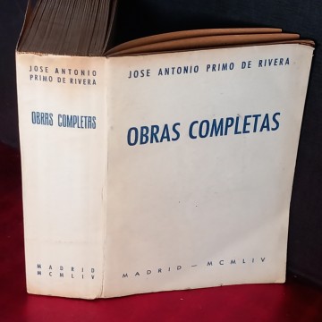 JOSÉ ANTONIO PRIMO DE RIVERA OBRAS COMPLETAS.