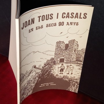 JOAN TOUS I CASALS EN ELS SEUS 90 ANYS.