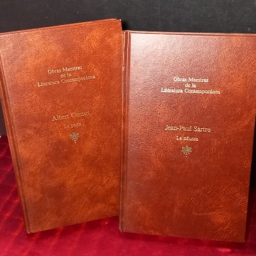 LA PESTE, ALBERT CAMUS Y LA NÁUSEA, JEAN-PAUL SARTRE.