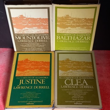 CUARTETO DE ALEJANDRÍA, LAWRENCE DURRELL.