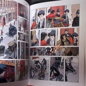 CÓMIC LAS 40 ELEFANTAS, KID TOUSSAINT Y VIRGINIE AUGUSTIN.