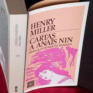 CARTAS A ANAIS NIN, HENRY MILLER.