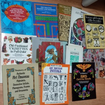 LOTE 12 LIBROS DE DISEÑO GRÁFICO Y MANUALIDADES