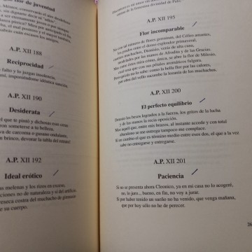 ANTOLOGÍA DE LA POESÍA ERÓTICA DE LA GRECIA ANTIGUA, MÁXIMO BRIOSO SÁNCHEZ.