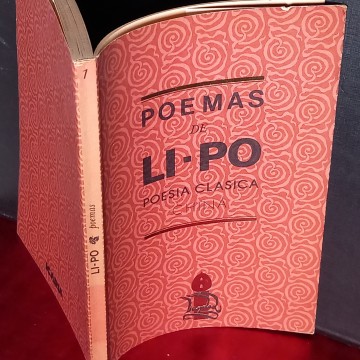 POEMAS DE LI-PO, POESÍA CLÁSICA CHINA.