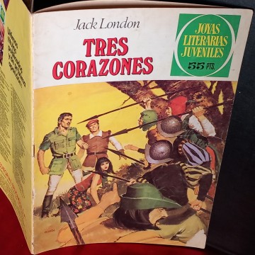 CÓMIC TRES CORAZONES, JACK LONDON