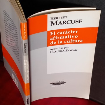 EL CARÁCTER AFIRMATIVO DE LA CULTURA, HERBERT MARCUSE.