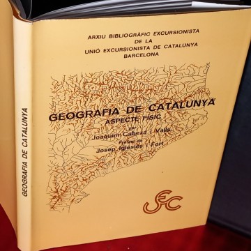 GEOGRAFIA DE CATALUNYA, ASPECTE FÍSIC, JOAQUIM CABEZA I VALLS.