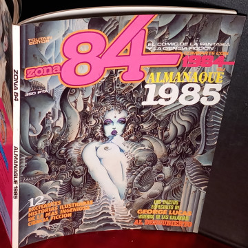 CÓMIC ZONA 84 ALMANAQUE 1985