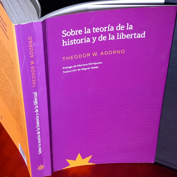 SOBRE LA TEORÍA DE LA HISTORIA Y DE LA LIBERTAD, THEODOR W. ADORNO.