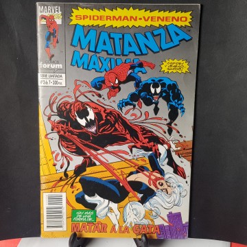 Spiderman veneno Marvel Cómics Forum 3 de 7 serie limitada
