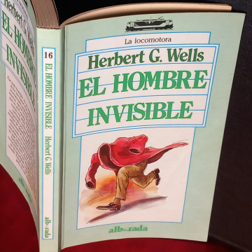 EL HOMBRE INVISIBLE, HERBERT G. WELLES.