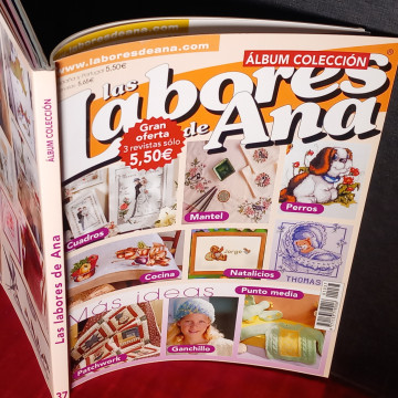 REVISTA LAS LABORES DE ANA ÁLBUM COLECCIÓN 37
