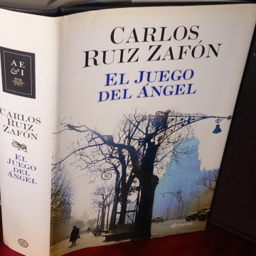 EL JUEGO DEL ÁNGEL, CARLOS RUIZ ZAFÓN (FIRMADO)