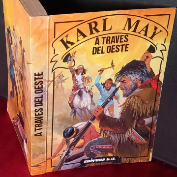 A TRAVÉS DEL OESTE, KARL MAY.