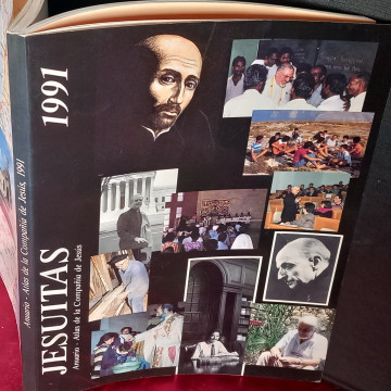 JESUITAS ANUARIO 1991, ATLAS DE LA COMPAÑÍA DE JESÚS.