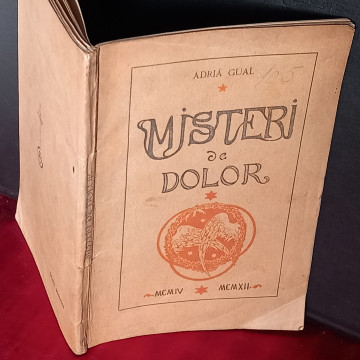 MISTERI DE DOLOR, ADRIÁ GUAL