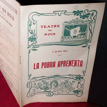 LA POBRA APRENENTE, A. DE RIUS VIDAL.
