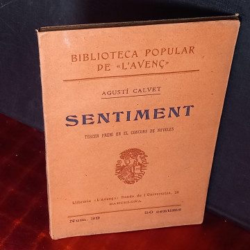 SENTIMENT, AGUSTÍ CALVET.
