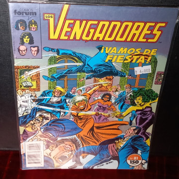 CÓMIC LOS VENGADORES 81