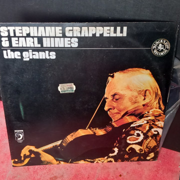 STEPHANE GRAPPELLI & EARL HINES THE GIANTS, VINILO LP.