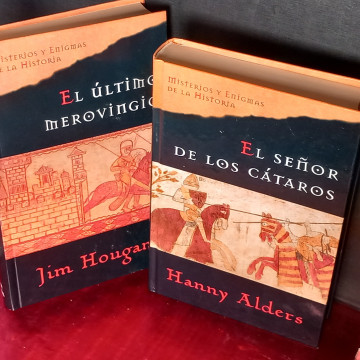 EL SEÑOR DE LOS CÁTAROS, HANNY ALDERS Y EL ÚLTIMO MEROVINGIO, JIM HOUGAN.