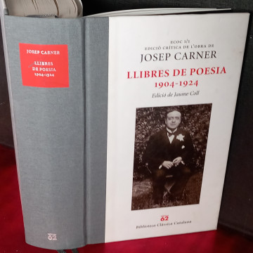 LLIBRES DE POESIA 1904-1924, JOSEP CARNER.