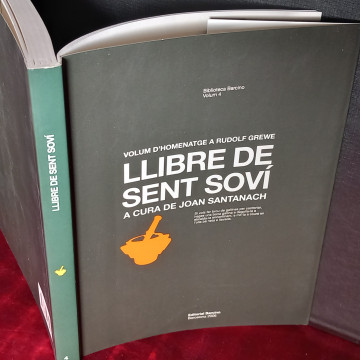 LLIBRE DE SENT SOVÍ, JOAN SANTANACH (HOMENATGE A RUDOLF GREWE).