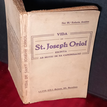 VIDA DE ST. JOSEPH ORIOL, SOR M. EULARIA ANZINA.