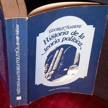 HISTORIA DE LA TEORÍA POLÍTICA, GEORGE SABINE.