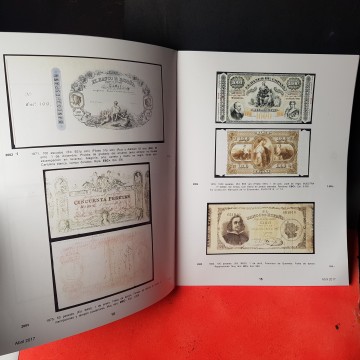 Colección Verdaguer de billetes aureo & calicó catálogo subasta