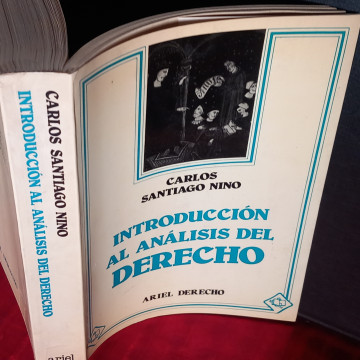 INTRODUCCIÓN AL ANÁLISIS DEL DERECHO, CARLOS SANTIAGO NINO.