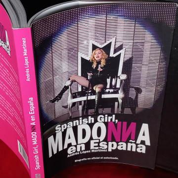 SPANISH GIRL, MADONNA EN ESPAÑA, ANDRÉS LÓPEZ MARTÍNEZ.