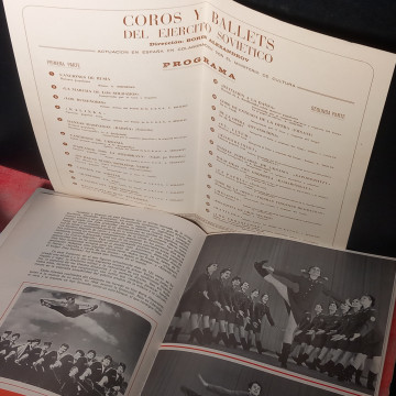 COROS Y BALLETS DEL EJÉRCITO SOVIÉTICO DE BORIS ALEXANDROV.